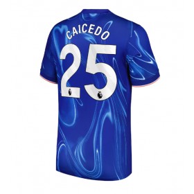 Chelsea Moises Caicedo #25 Hjemme skjorte 2024-25 Kortermet